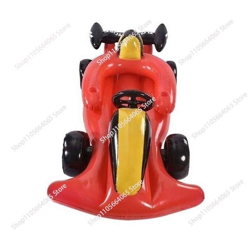 Model Kit Yacht - Inflatable racing car floating row cartoon
