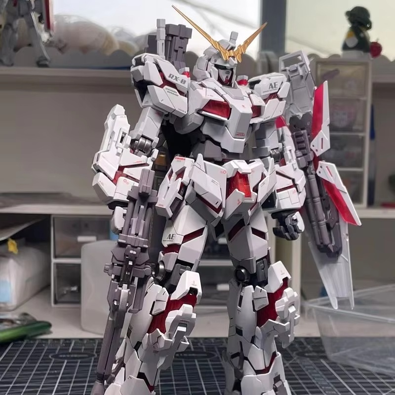Model Kit Perfect Grade - In Stock Hg 1/144 Rx-0 Unicorn