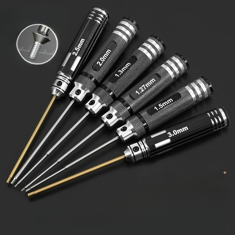 HSS/TiCN Hex Screwdriver Set M - Model Kit Perfect Grade 评论和价格