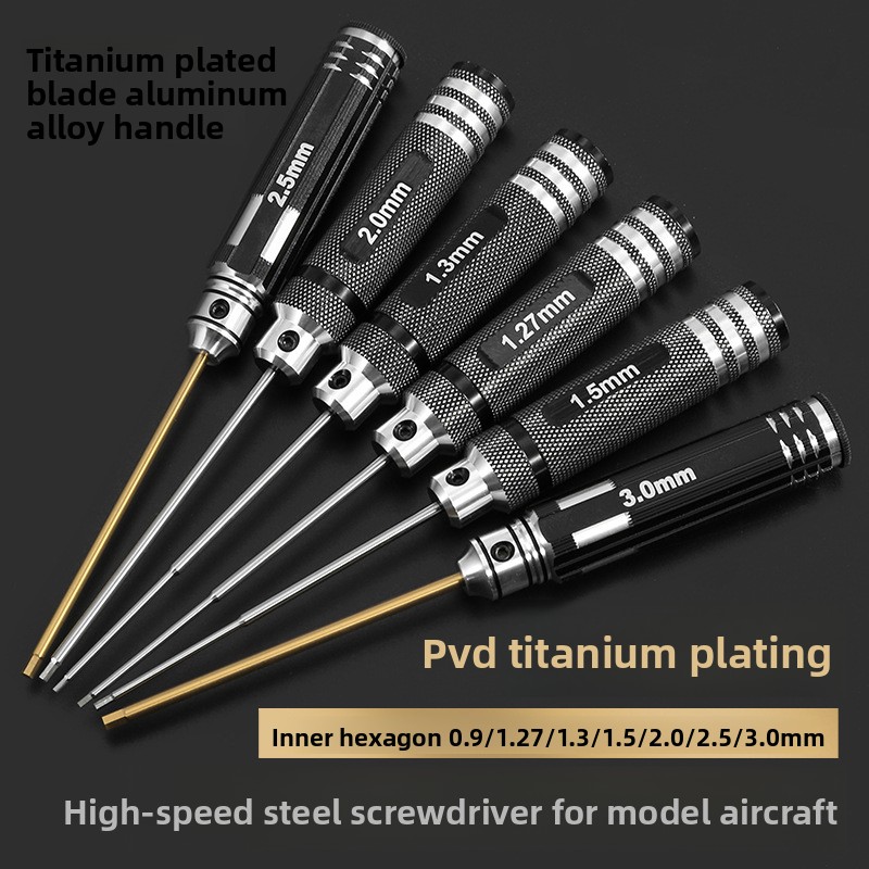 HSS/TiCN Hex Screwdriver Set M - Model Kit Perfect Grade 评论和价格