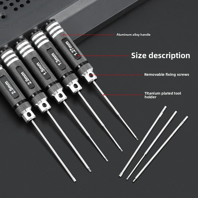 HSS/TiCN Hex Screwdriver Set M - Model Kit Perfect Grade 评论和价格