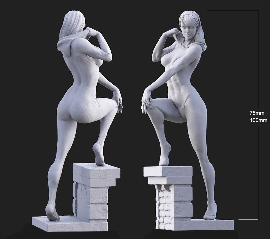 1/24 75mm 1/18 100mm Resin Mod - Model Kit Ixchel 评论和价格