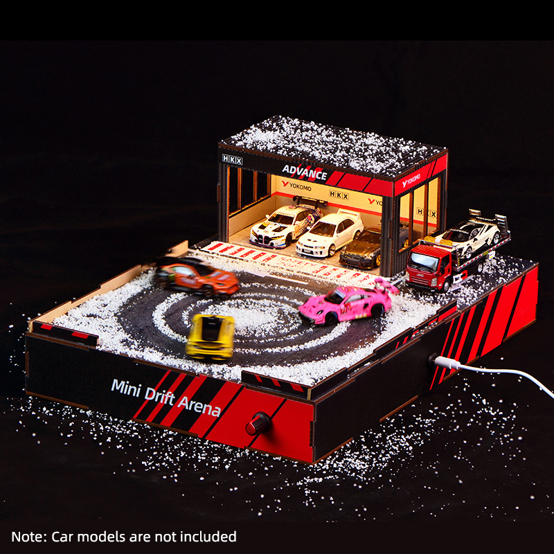 1:64 Scale DIY Drift Track Dio - Model Kit Ixchel 评论和价格