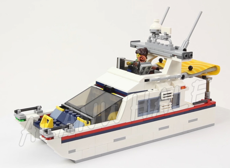 792pcs 3in1 Creative Vacation  - Model Kit Yacht 评论和价格