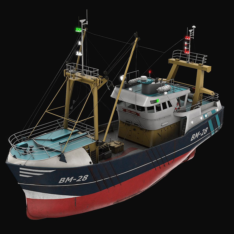 Trawler Model Kit DIY Hand-ass - Model Kit Yacht 评论和价格