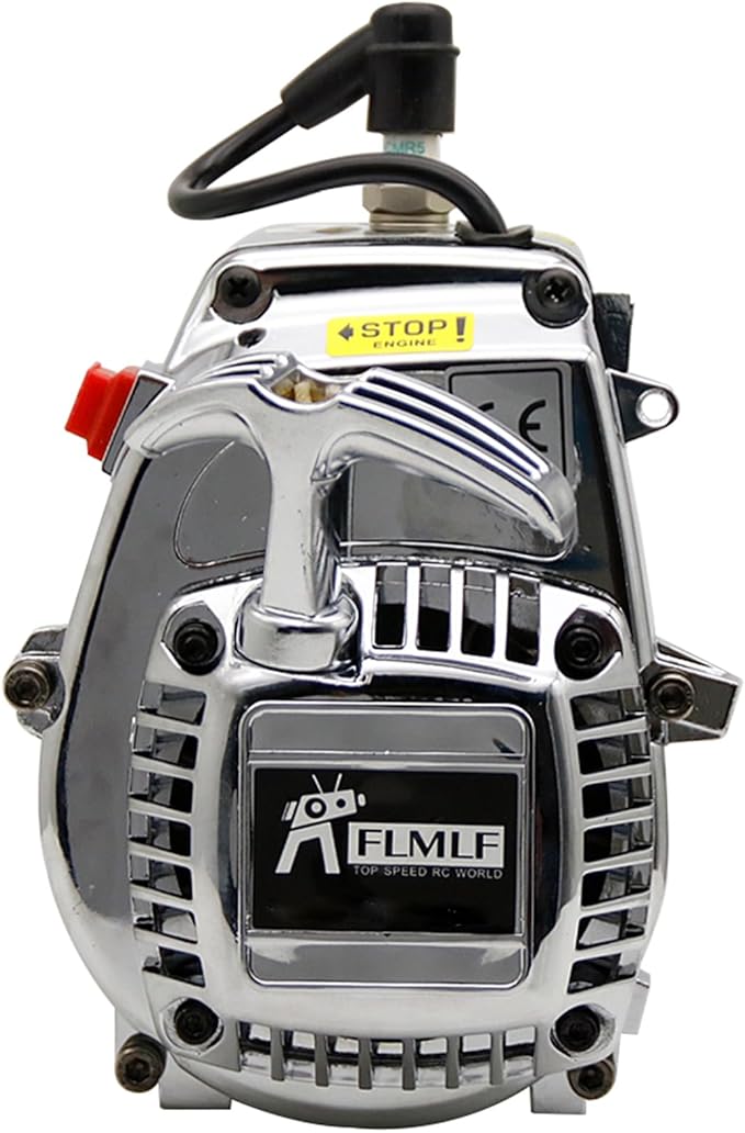FLMLF 29CC 4 Bolt Engine Chrom - Model Kit Engine 评论和价格