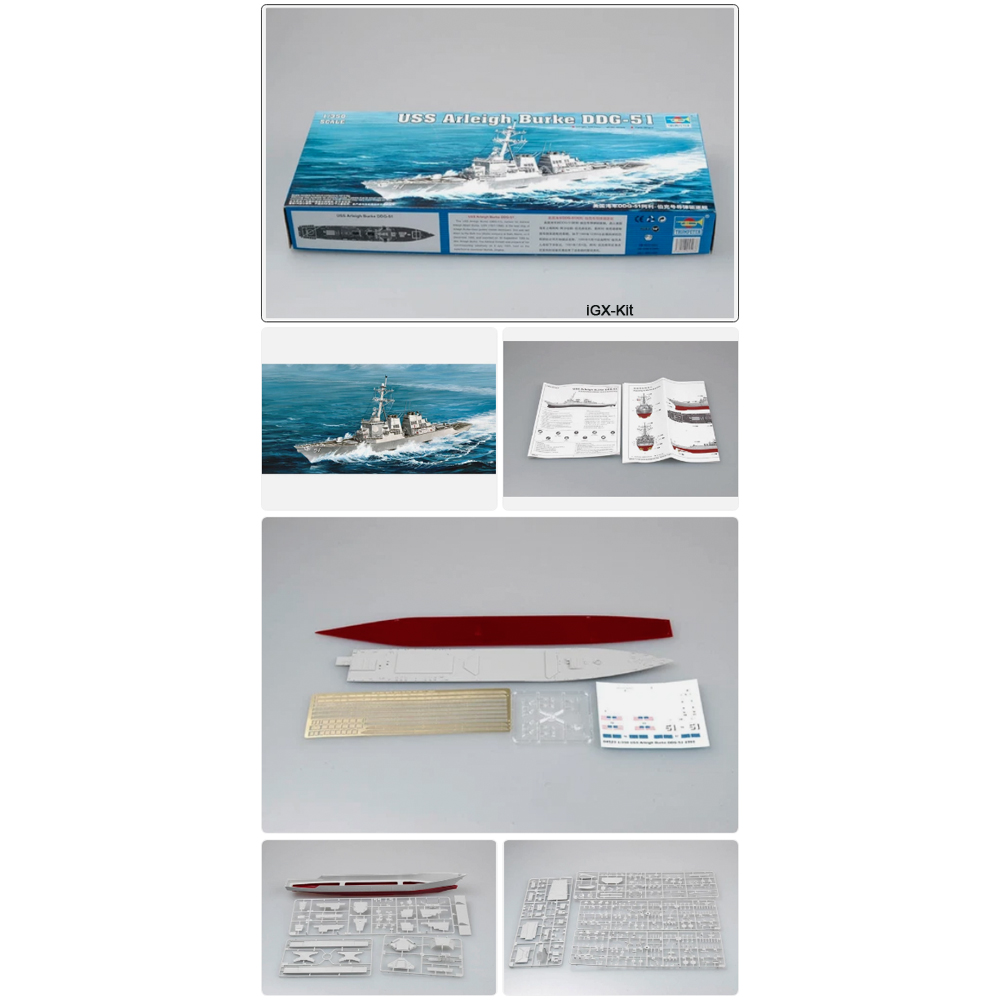 Trumpeter 04523 1:350 Scale US - Model Kit Yacht 评论和价格