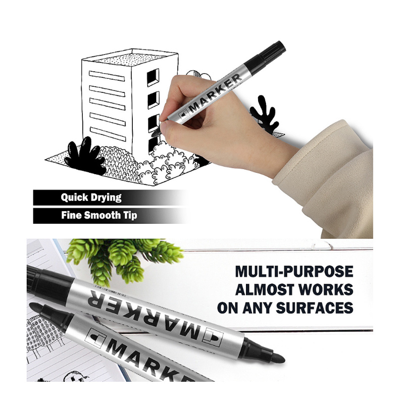 6pcs Waterproof Quick Drying M - Model Kit Markers 评论和价格