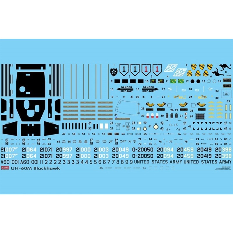 Academy Hobby 12135 1/35 UH-60 - Model Kit Academy 评论和价格